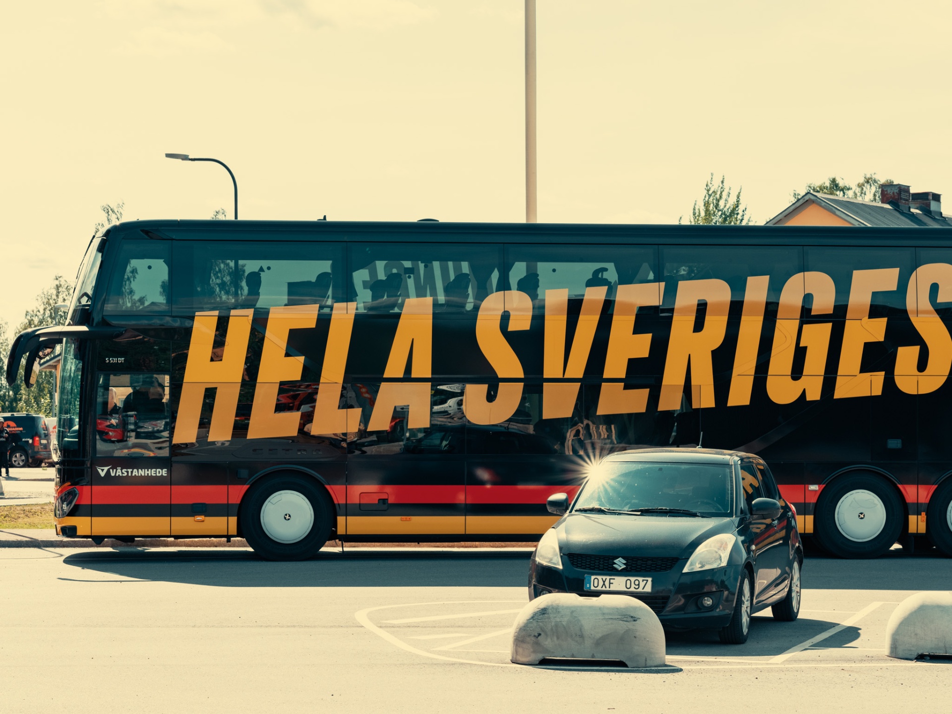 Hela Sveriges buss vid Aktivitetsfabriken