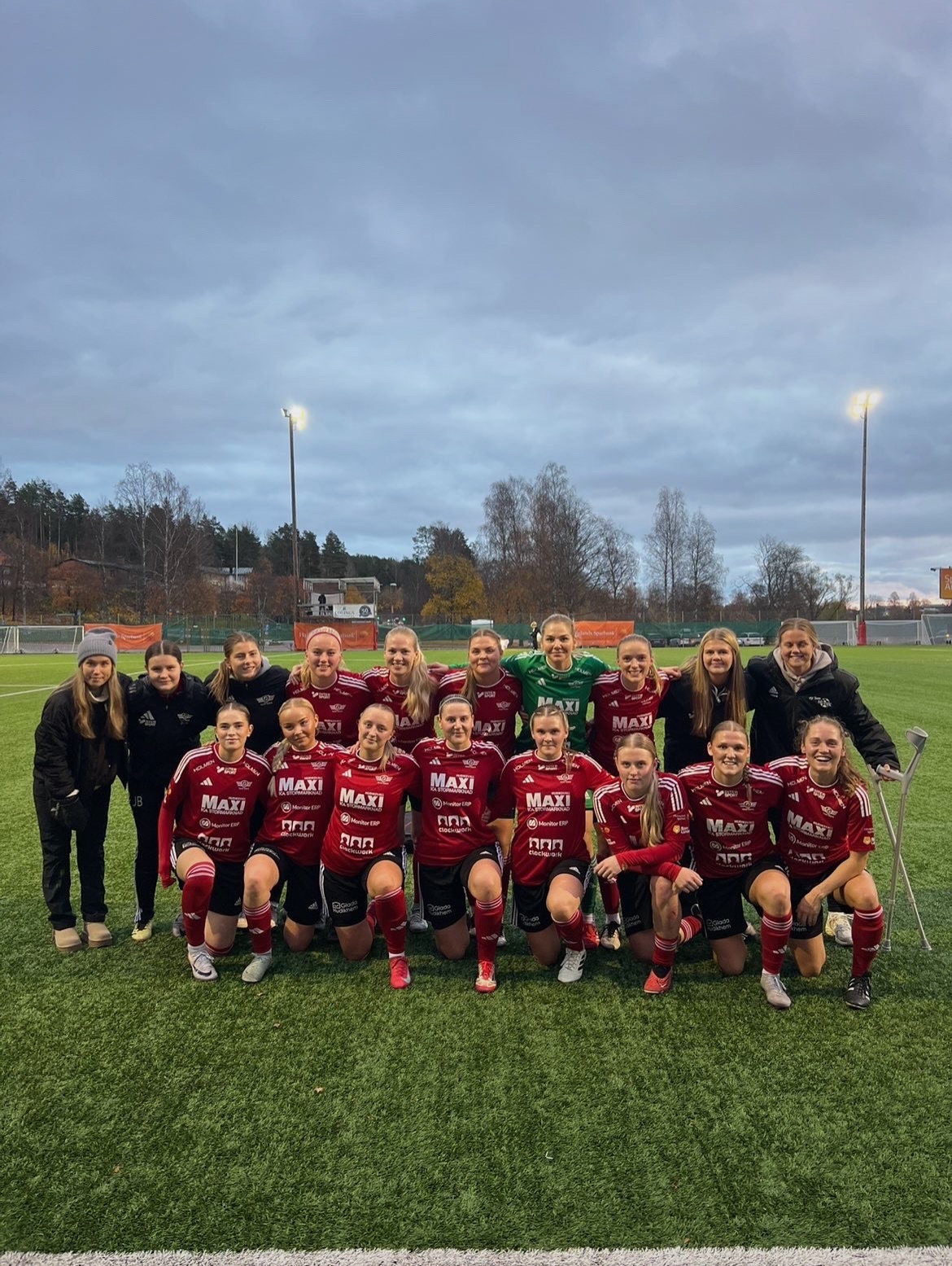 IF Team Hudik lagbild höst