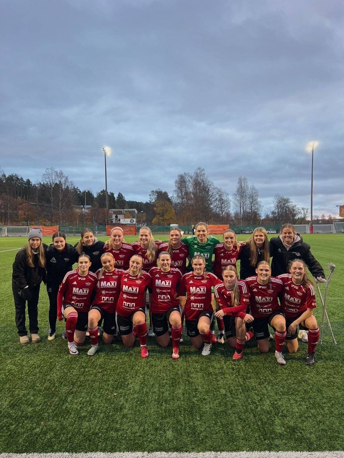 IF Team Hudik lagbild höst